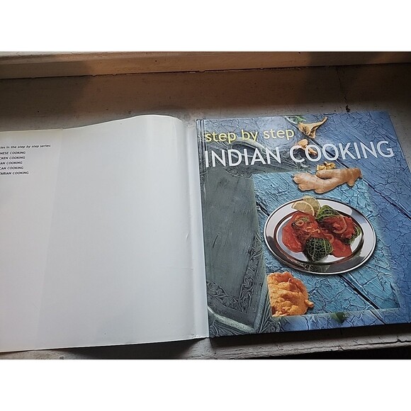Step By Step Indian Cooking by Linda Fraser  1990 HCDJ Illustrated - Picture 6 of 16